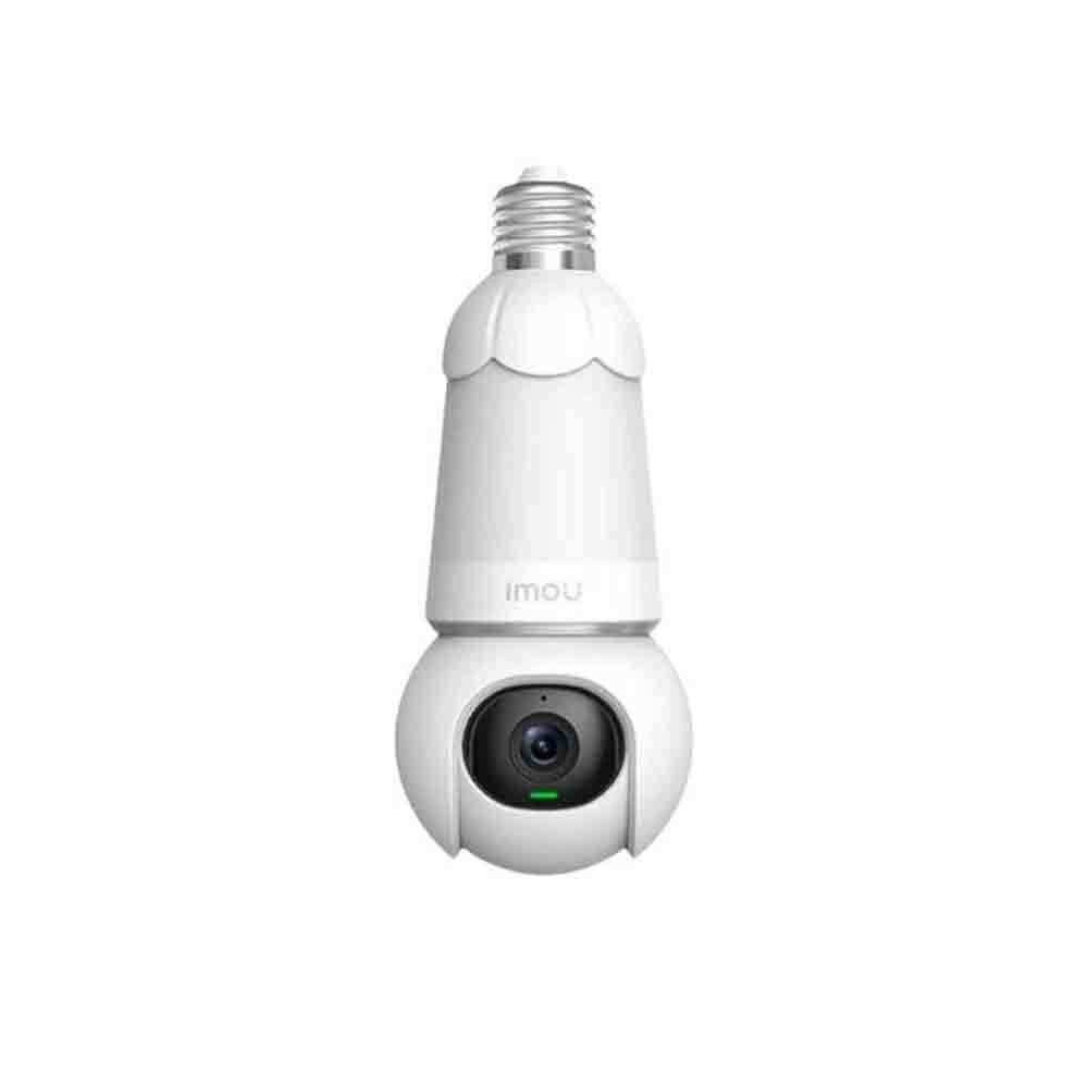 Imou 3MP Bulb Cam (IPC-S6D-3MOWEB-E27) security camera installed in a standard E27 light socket